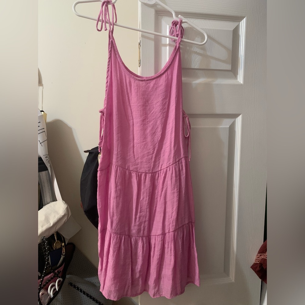 Purple sundress